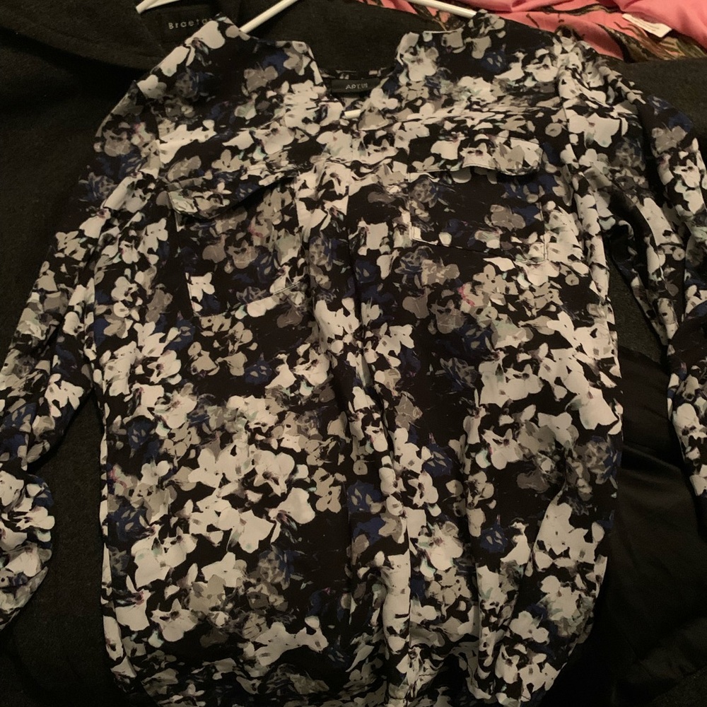 Apt 9 Floral Shirt